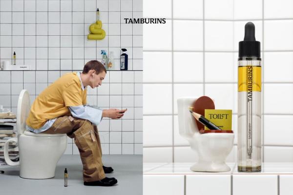 ' TAMBURINS TOILET FRAGRANCE '