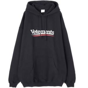 Oversized logo print hoodie