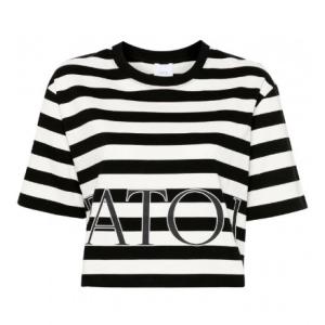 Organic Cotton Patou Boxy Striped T-Shirt