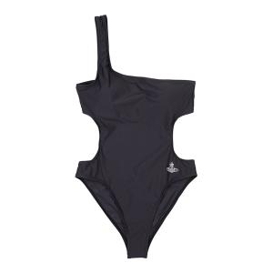Women's cut-out ORB logo monokini