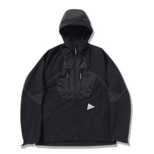 Logo detail hooded jacket