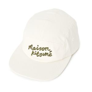 Maison Kitsune Handwriting 5P Cap Fresh Cotton