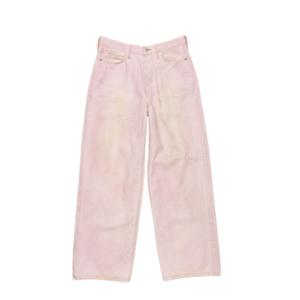Acne Studios Pink Cotton Denim Pants
