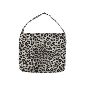 Emis New Leopard Corduroy Eco Bag Gray