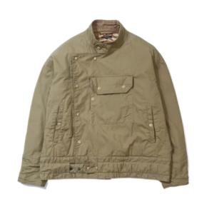 24FWMoto Jacket C Khaki Nyco Twill 