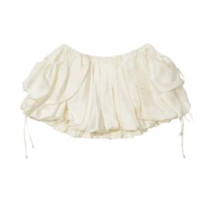 Balloon Cargo Skort Ivory