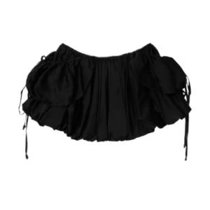 Balloon Cargo Skort Black
