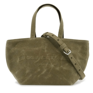 small canvas tote bag with punch design 