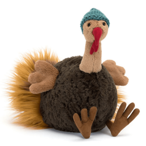Jellycat Theo Turkey Brown