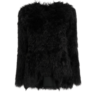 COMME des GARCONS fake fur top