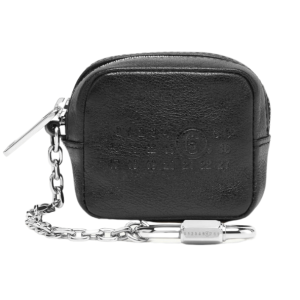 MM6 Maison Margiela Numbers Logo Coin Pouch Black