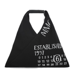 Japanese logo print cotton tote bag