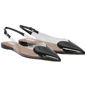 Coeur slingback flat shoes