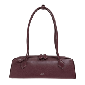 Tekel Logo Leather Medium Tote Bag