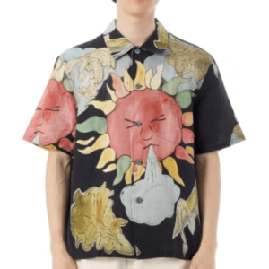 BOX SHIRT SHORTSLEEVE Solar Power Print