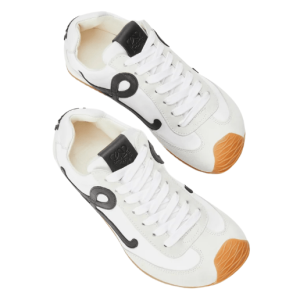 Ballet Runner 2.0 in nylon and calfskin