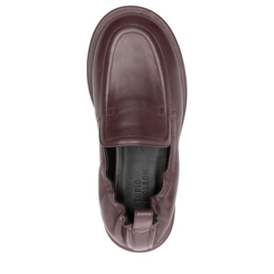 DONOVAN leather loafers - Burgundy