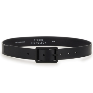 Regular leather belt