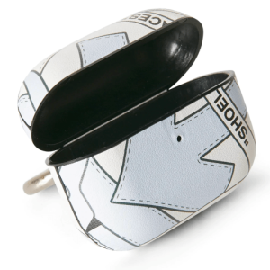 OFF-WHITE OOO AIRPODS PRO CASE WHITE & LIGHT BLUE