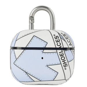 OFF-WHITE OOO AIRPODS 3rd CASE WHITE & LIGHT BLUE