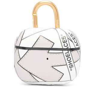 OFF-WHITE OOO AIRPODS 3rd CASE WHITE & PINK