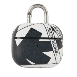 OFF-WHITE OOO AIRPODS 3rd CASE WHITE & BLACK