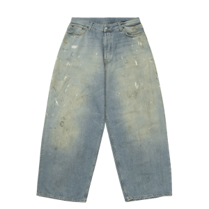 Acne Studios Super Baggy Fit Denim Jeans - Light Blue