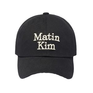 Matin Kim Matin Volume Logo Ball Cap Black