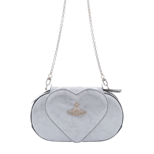 Johnny Heart Flap Crossbody Bag - Silver / 4803000KWL00A7Q401