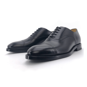STRAIGHT TIP OXFORD SHOES BLACK