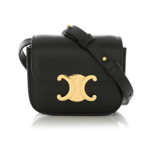 MINI TRIOMPHE IN SHINY CALFSKIN