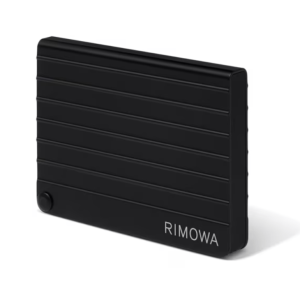 Rimowa Aluminium Card Holder Black