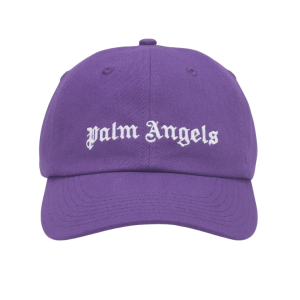 PALM ANGELS Logo Ball Cap - Purple 