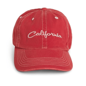 CALIFORNIA LOGO EMBROIDERED BALL CAP
