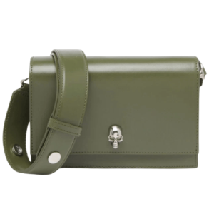 Alexander McQueen Small Skull Bag Khaki
