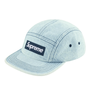 Supreme Denim Camp Cap Light Washed Indigo - 25SS