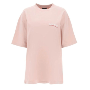 Political Wave Logo T-Shirt - Pink