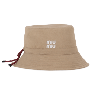 Miu Miu Beige Bucket Hat