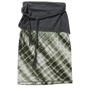 PERVERSE Layered braid belt skirt