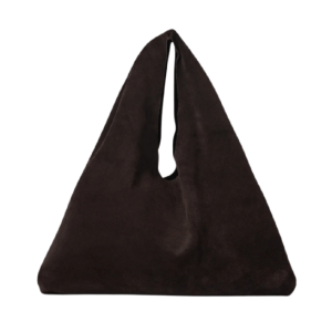 The Row Small Bindle Bag in Suede 