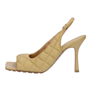 BOTTEGA VENETA Padded Sandals - Cane Sugar Camel 