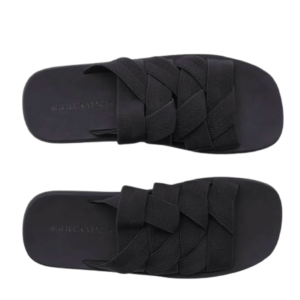 Bottega Veneta Plat Mule Black