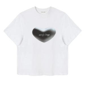 SANDY LIANG CHOUCHOU Heart Logo T-Shirt