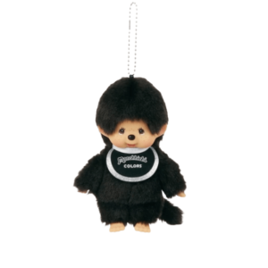 Monchhichi Colors Key Chain Black