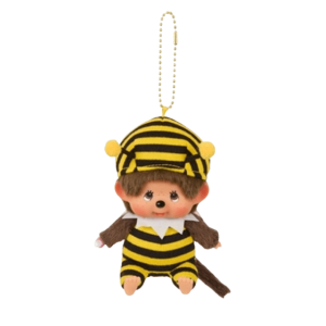 Monchhichi Bighead SS Bee Key Chain Multi
