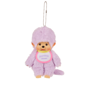 Monchhichi Colors Key Chain Purple