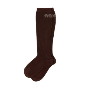 MM6 Maison Margiela Brown Socks  