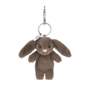 Jellycat Bashful Bunny Truffle Bag Charm Brown