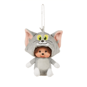 Monchhichi x Tom & Jerry SS Doll Mini Key Chain Tom