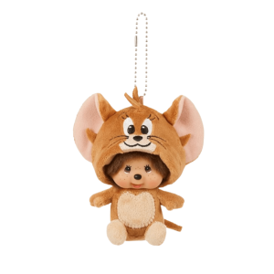 Monchhichi x Tom & Jerry SS Doll Mini Key Chain Jerry